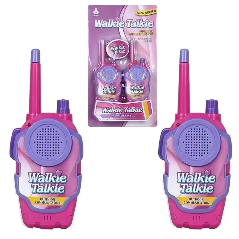 Parent-child Outdoor Toys Boy and Girl Holding Radio Mobile Phone Christmas Birthday Gift a Pair Of Children's Walkie-talkies