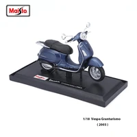 maisto 118 2003 vespa granturismo motorcycle replicas with authentic details motorcycle model collection gift toy