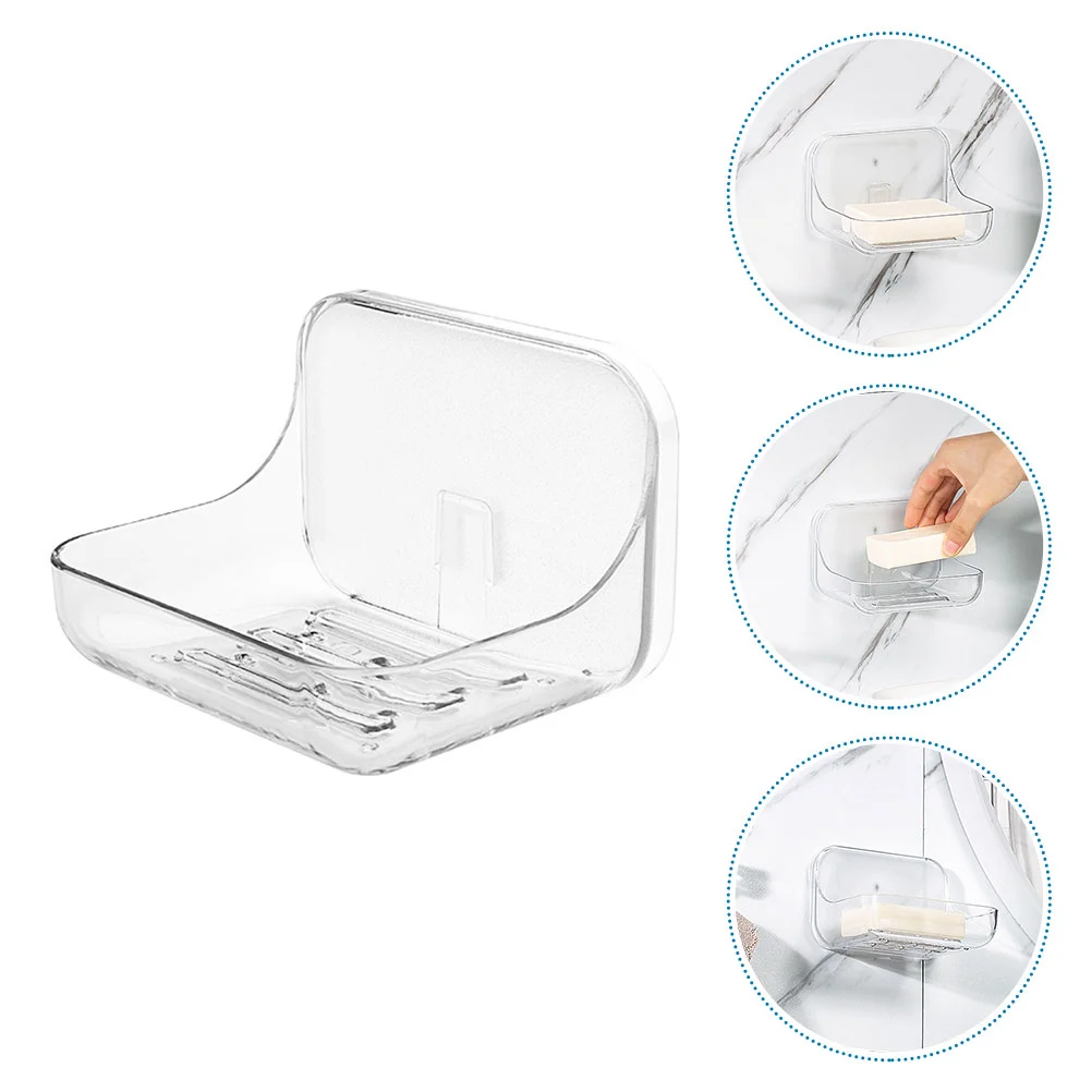 Мыльница сливной поддон держатель для душа контейнер ванной комнаты акриловая