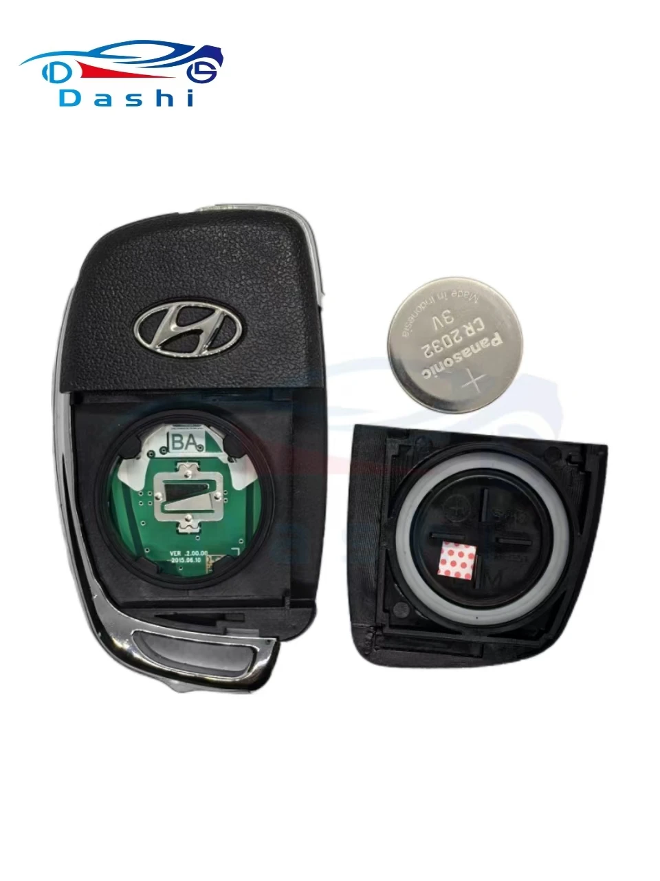 Фото Dashi для Hyundai Elantra 2012-2015, оригинальный откидной ключ, оригинальный ключ CN 020077   FCC:95430-B9100 OKA-865T (BA –TP) ID47CHIP 433 МГц №4