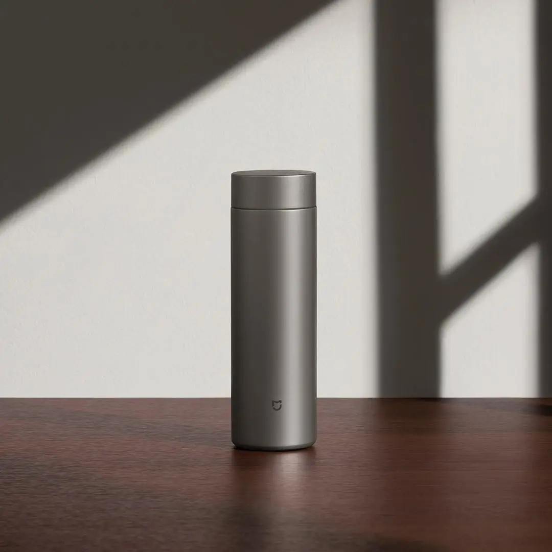Фото Умный термос Xiaomi Ti 2 из чистого титана, сохранение тепла до 6 часов, медицинский материал, портативная термокружка Mijia №2
