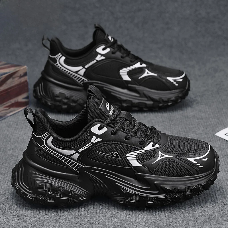 Популярная мужская обувь Warrior осенняя повседневная для папы универсальная