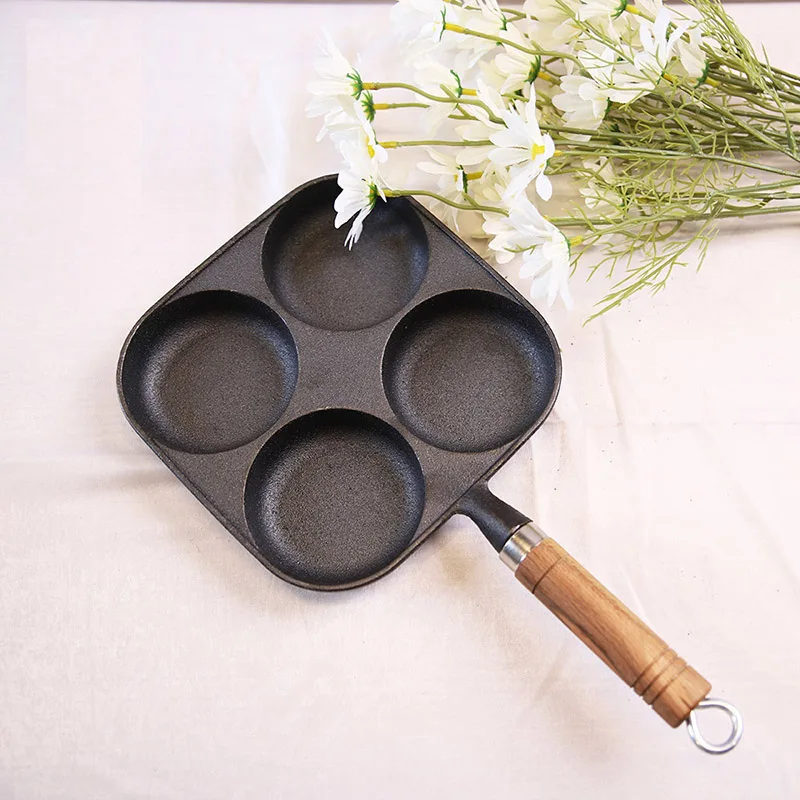 

Egg fryer 3/4/5 hole, anti sticking, cast iron, breakfast, kitchen utensils