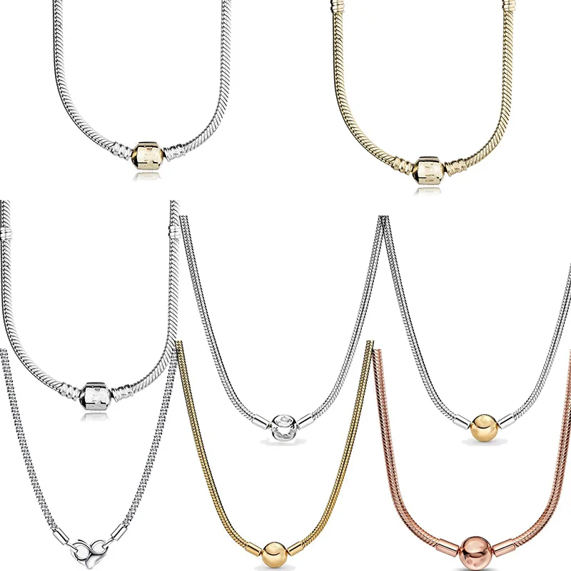 

Женское ожерелье из серебра 925 пробы, 45 см