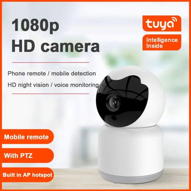 

Tuya Smart IP Camera Automatic Tracking 2MP Smart Home Indoor Wireless WiFi Camera Baby Monitor IR Night Vision Two Way Audio