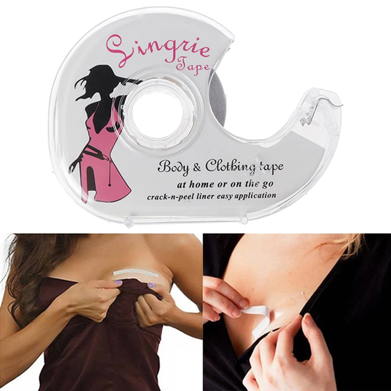 Безопасная двухсторонняя клейкая лента для нижнего белья полоска бюстгальтера