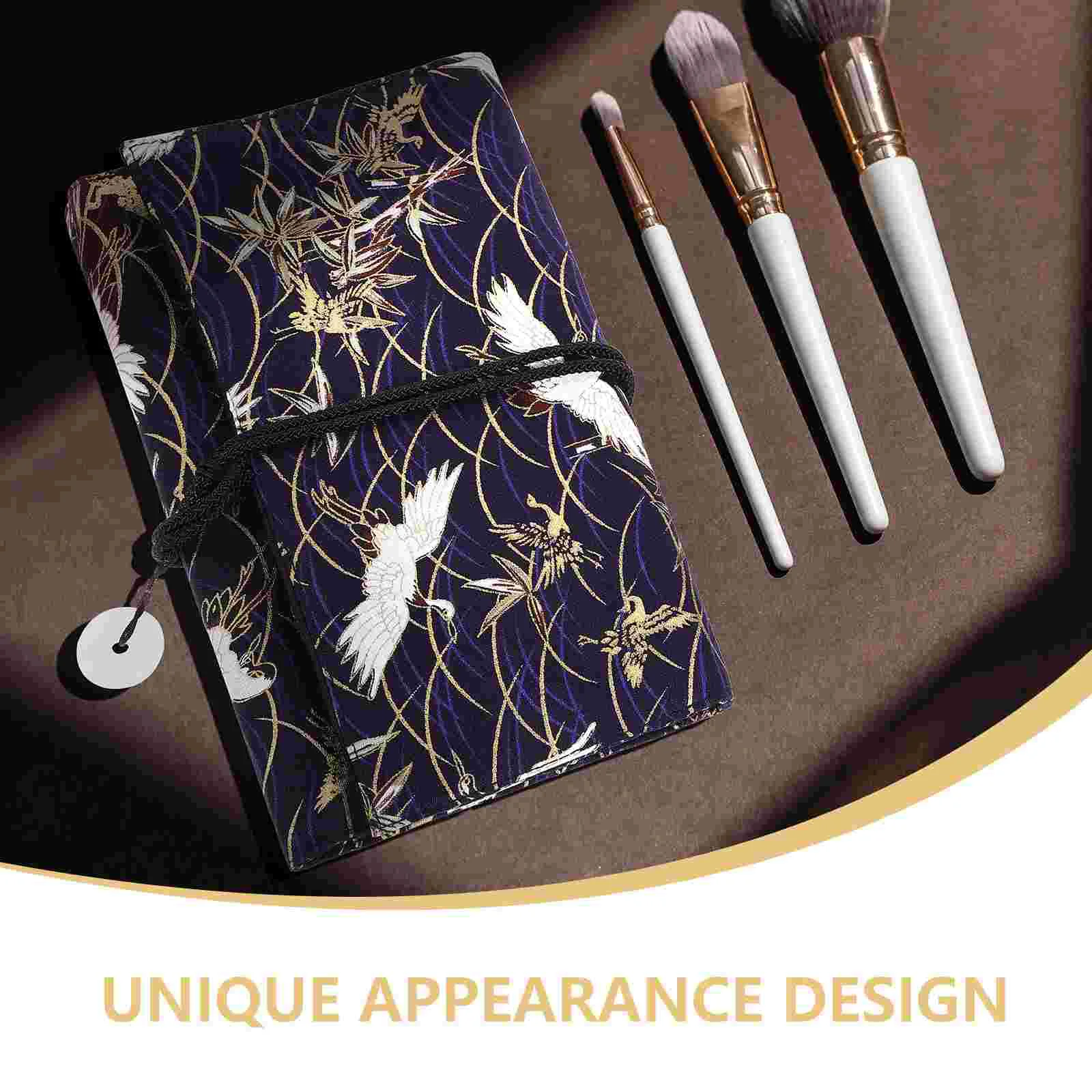 Сумка для хранения кистей в рулонах органайзер губной помады косметичка