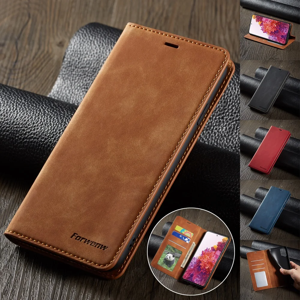 

Leather Case for Samsung Galaxy A72 A52 A42 A32 A22 4G A12 5G A03s A02s A21s Flip Cover s21 S20 Ultra FE S10 S9 S8 Plus S7 Edge