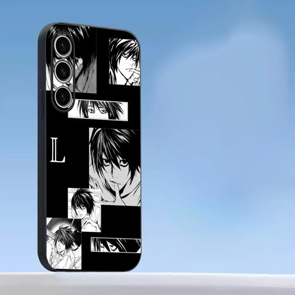 Классический японский чехол для телефона Death Note для Samsung Galaxy S26 S25 S24 S23 S22 S21 Plus Ultra Note20, мягкий, черный (art.: 3920db778f784) - 3920db778f784