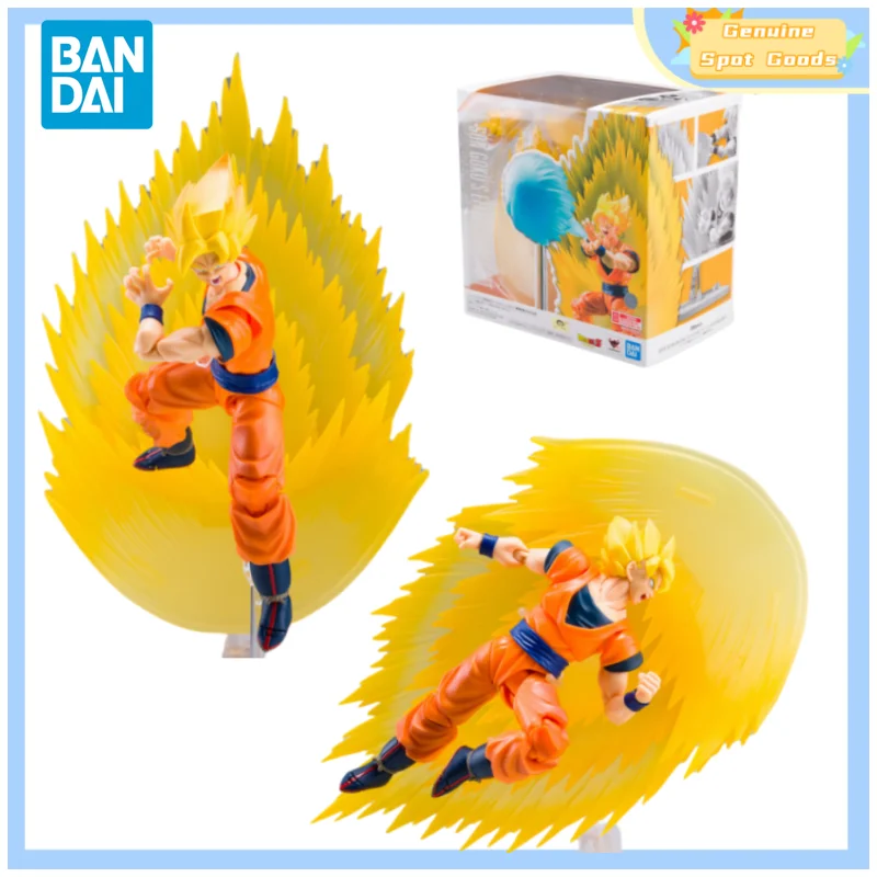 Фигурки героев аниме Bandai Dragon Ball SHF Son Goku's Effect фигурки мультфильма подарок для