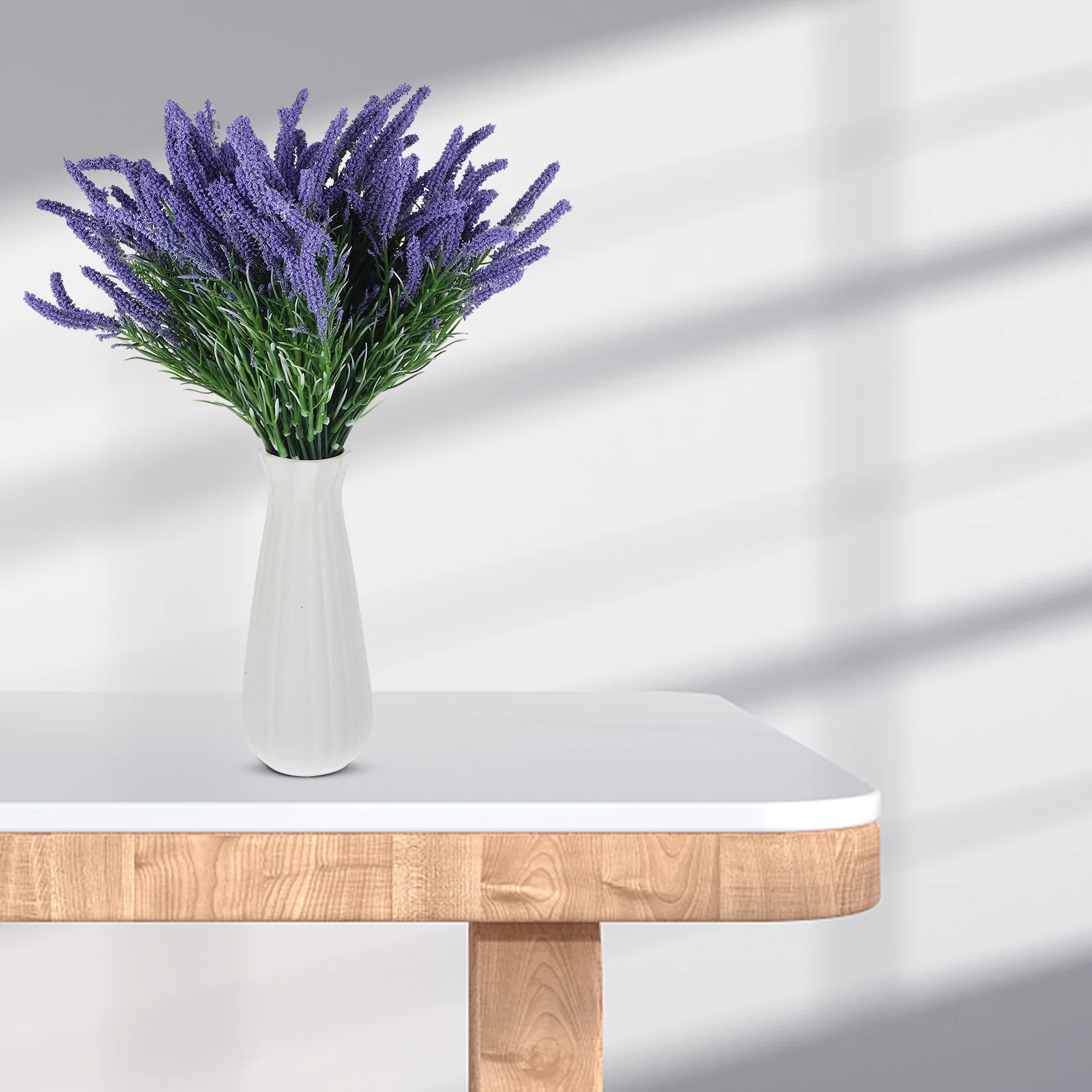 

6 Pcs Artificial Lavender Simulated DIY Vase Arranging Material Outdoor Wedding Decorations Home Flower Adornment Fake