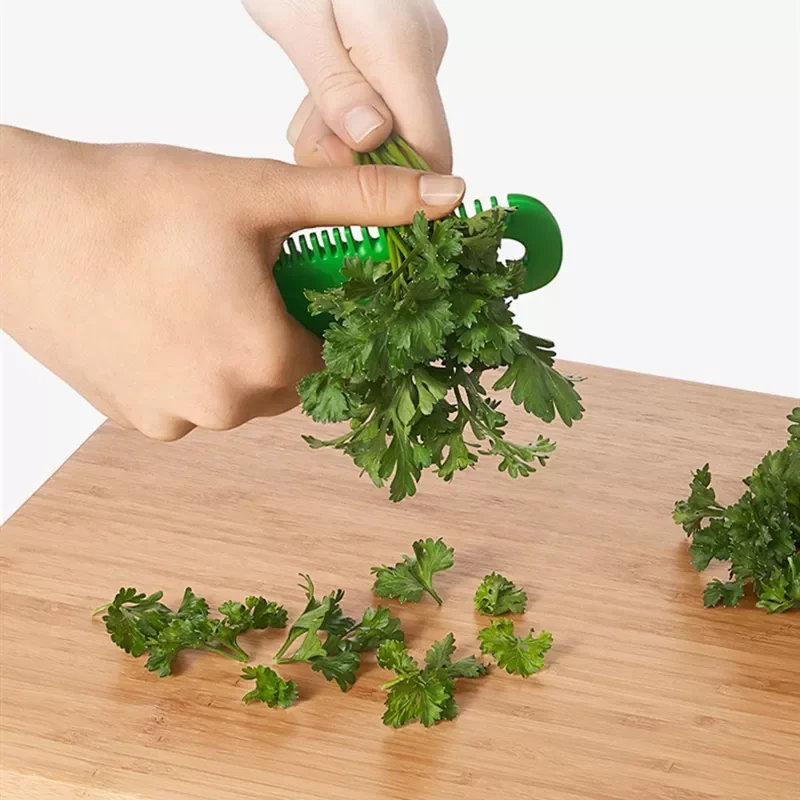 

Vegetable Leaf Peeler Good Grips Herb and Kale Stripping Comb Multi-Function Vegetable Slicer Gadget Leaf Remover Tools