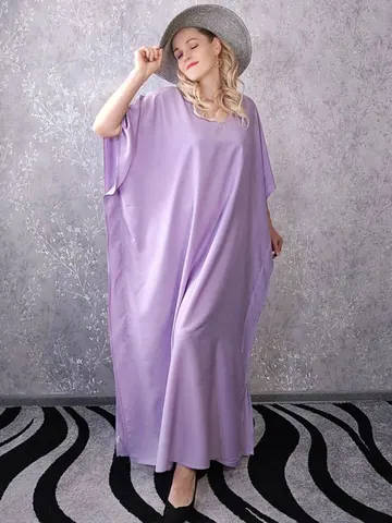 EDOLYNSA Белый хлопковый парео