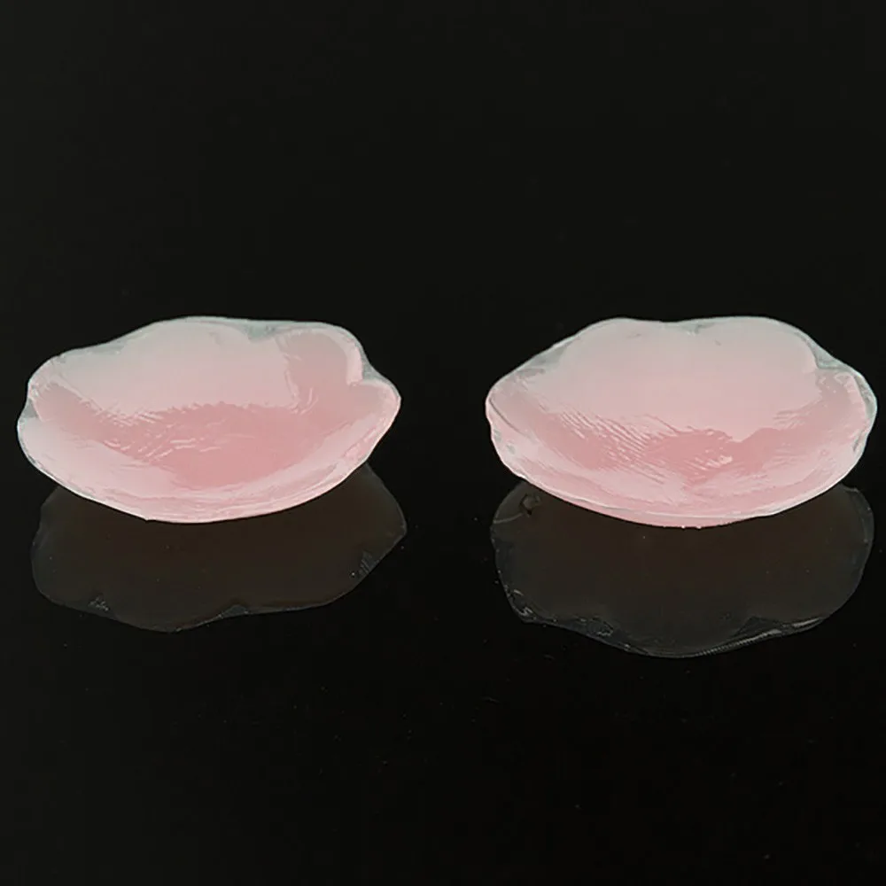 

Круглая Силиконовая накладка на грудь, многоразовая Женская накладка с лепестками для подтяжки груди, Накладка для бюстгальтера, невидимый...