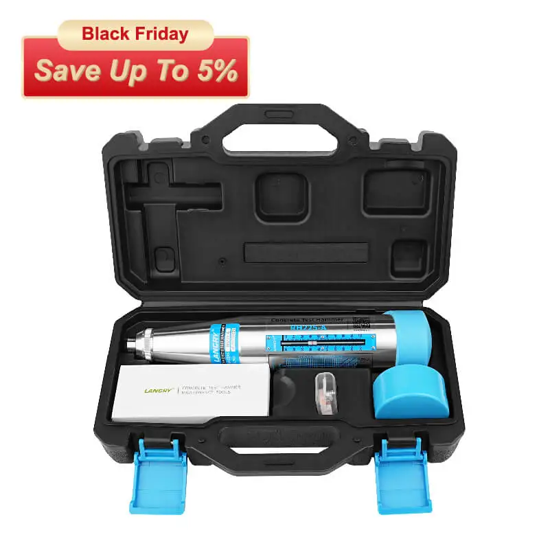 LANGRY RH225-A бетонный испытательный молоток Отскок калибромер для строительства