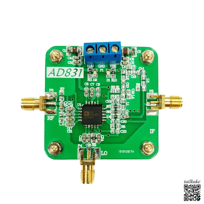 Высокочастотный миксер AD831 модуль 500 м полоса пропускания вверх и вниз