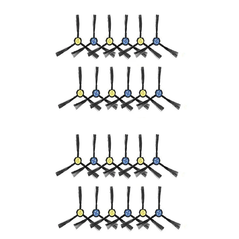 Сменные боковые щетки для робота-пылесоса Ilife V8S V80 A9S A7 A80 Plus X750 V80 X785 X800, 24 шт.