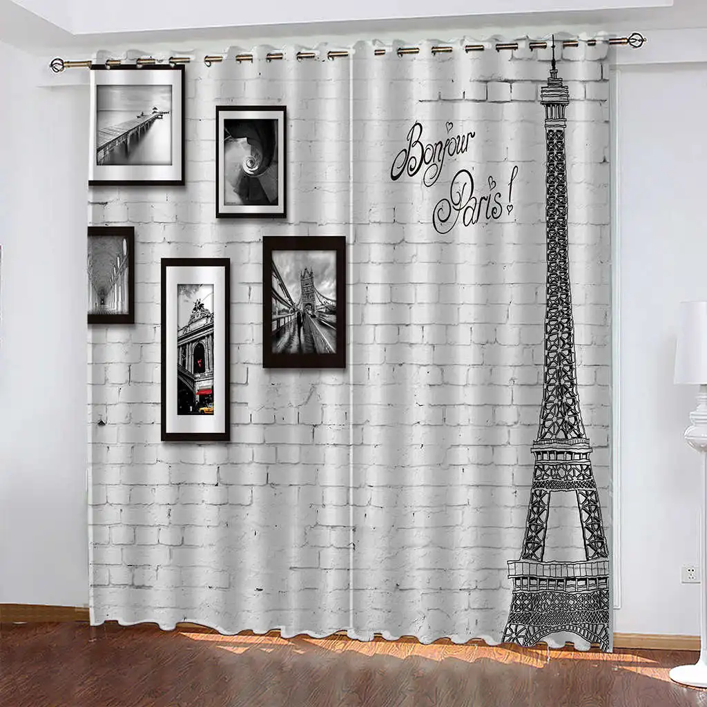 

Занавески для гостиной, занавески для спальни с крючком и петлей, аксессуары для спальни