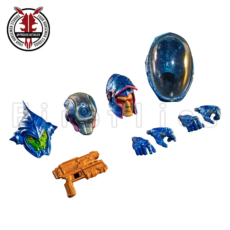 Фото 1/12 6 дюймов Four Horsemen Studio Cosmic Legions Outpost Zaxxius Opor-A-Tiv83 Аниме-модель №5