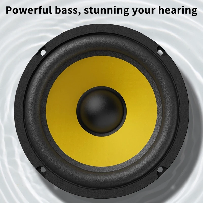 5/6/8/10-дюймовый автомобильный бас-динамик коаксиальный сабвуфер Hi-Fi музыка