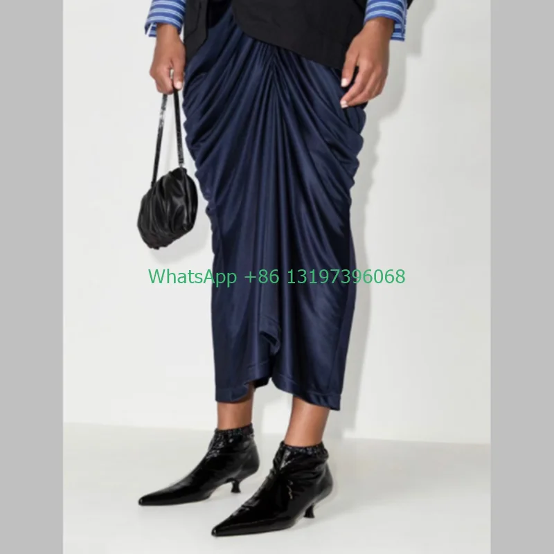 Ботинки женские из лакированной кожи заостренный носок низкий каблук Однотонные