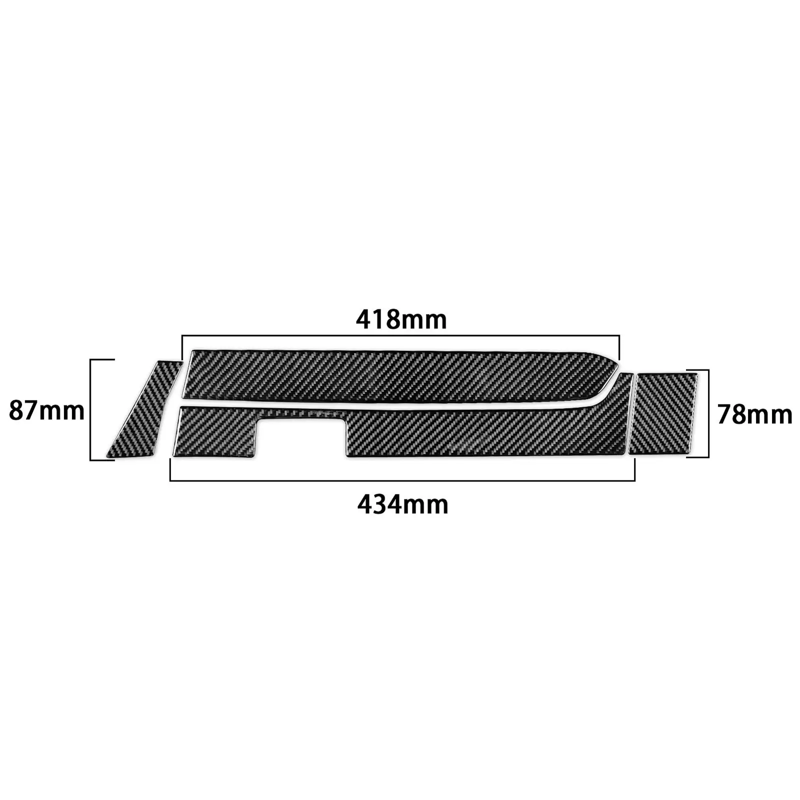 

Center Console Panel Automotive Parts Inner Assembly Anti Scratches Decorative Protective Dashboard Panel for Toyota for tacoma