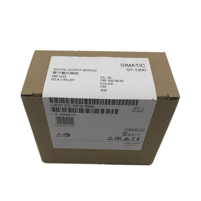 

Новый оригинальный 6ES7222-1HF32-0XB0 SM1222 6ES7222-1HF32-OXBO