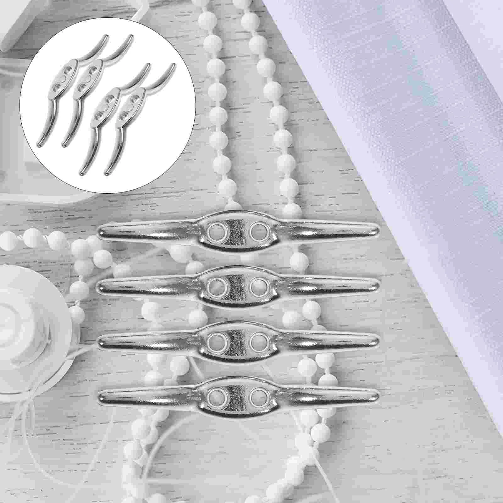 4 шт. металлический крючок венецианские жалюзи вертикальная веревка для