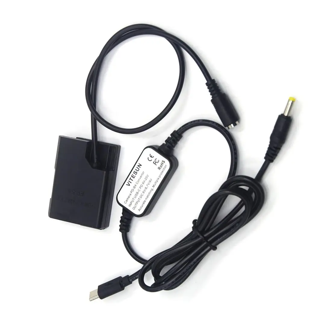 Кабель постоянного тока USB C и соединитель EN - 5A EL14 Nikon P7000 P7800 D3200 D3300 D3400 D5100 D5200 D5300 D5500