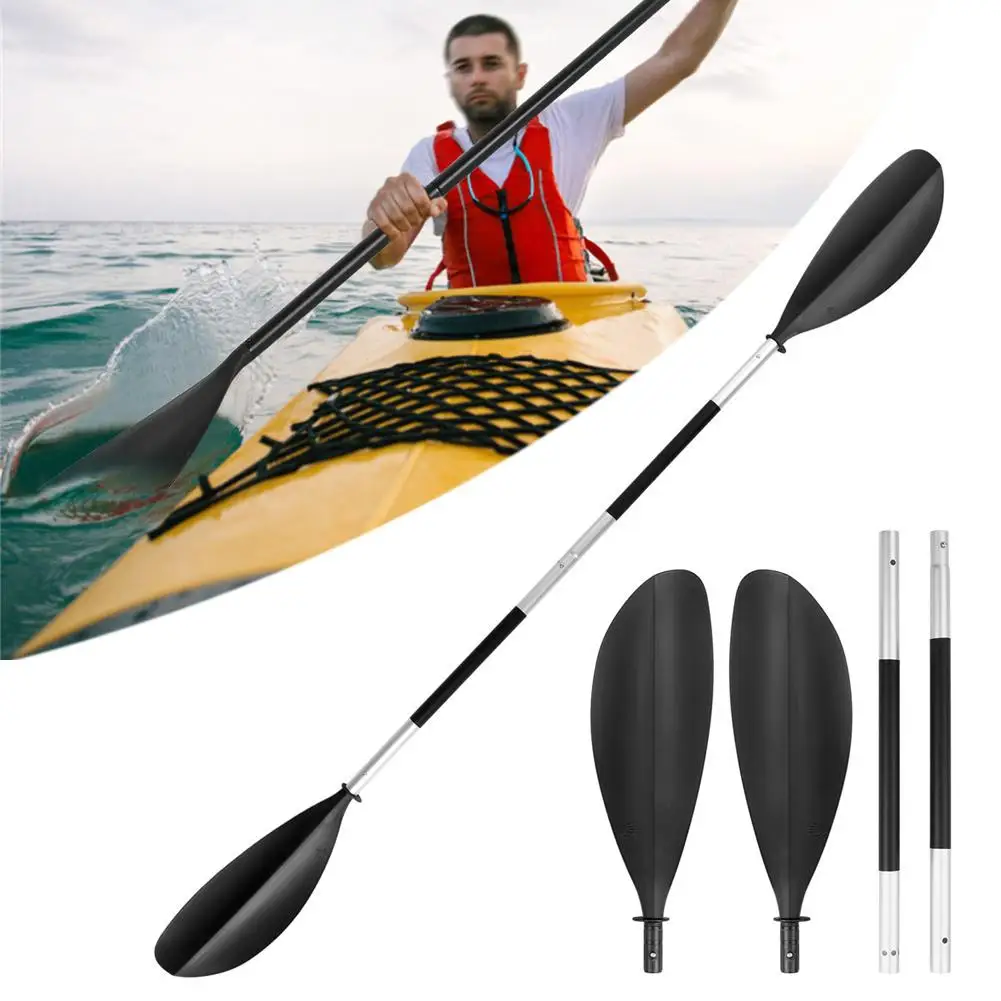 Paddle Nylon Aluminum Quick Release Easy Assembly 4 Sections Water Sports Paddles For Kayak Inflatable Boat