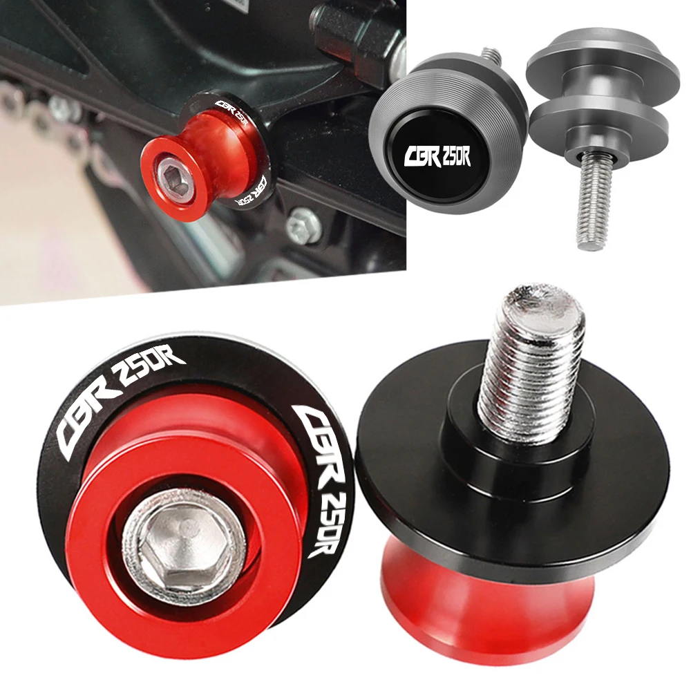 

CBR250R Motorcycle Swingarm Spools Stand Screws Sliders FOR HONDA CBR 250 R CBR250 R 2011-2018 2017 2016 2015 CNC Accessories