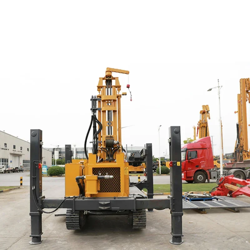 Глибина 300 м Гидравлическая установка для бурения водяных скважин XSL3/160 Китай DTH