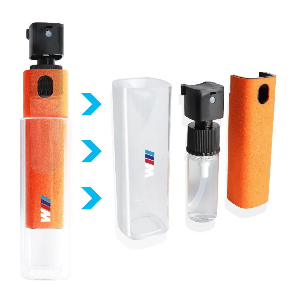 Очиститель 2 в 1 спрей протираемая бутылка из микрофибры очистка экрана