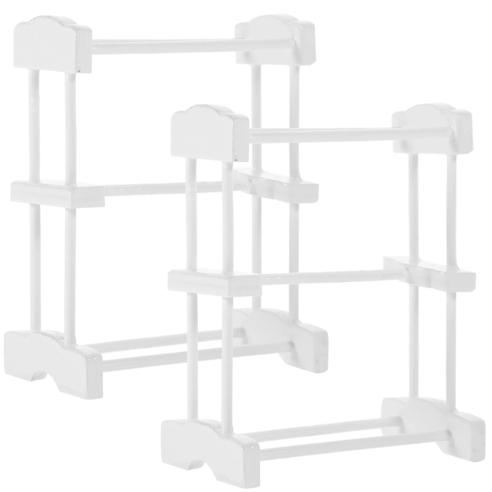 

2 шт., деревянный держатель для одежды