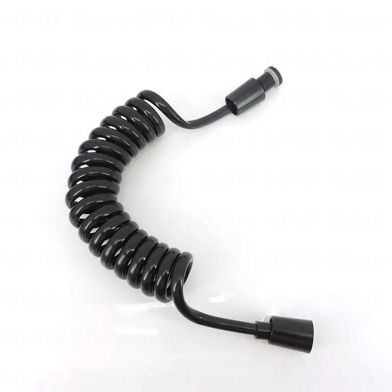 

Гибкий Выдвижной шланг для душа, шланг для водопроводной трубы, биде, принадлежности для ванной комнаты, черный и серый цвета, B4, 2 м