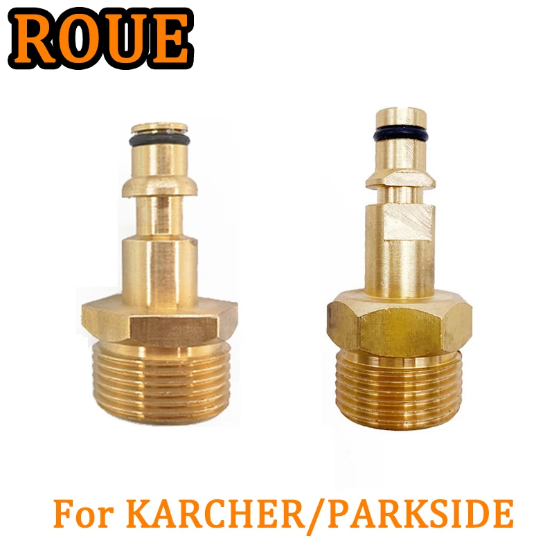 

For Karcher/Parkside/Lavor M22-14mm Connector High Pressure Cleaner Car Washer Cleaning High Pressure Hose Accessories