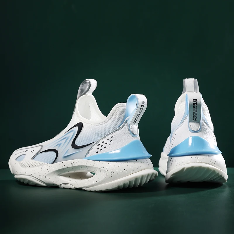 Free Running Shoes Men all-match Sneakers Men Mesh Breathable Cushion Jogging Sports Ultralight Sock Walking Shoes Male Footwear