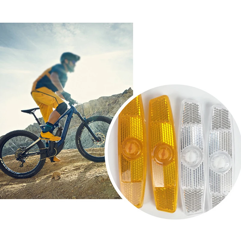 High Quality 1PC Bicycle Wheel Spoke Reflector Mountain Bike Road Bike Decoration Safety Warning