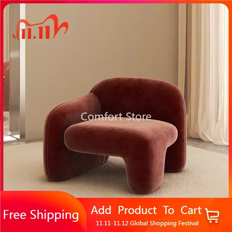 

Sofa Nordic Lounge Living Room Chairs Gaming Velvet Modern Salon Relax Chairs Lazy Unique Woonkamer Stoelen Home Furniture WKYZ
