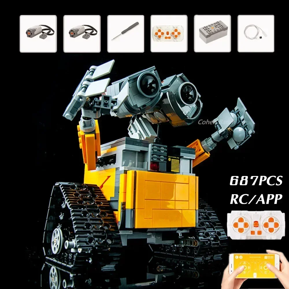 Miniso Disney WALL E Pixar милый радиоуправляемый робот Wall-E Droid мультяшная фигурка модель