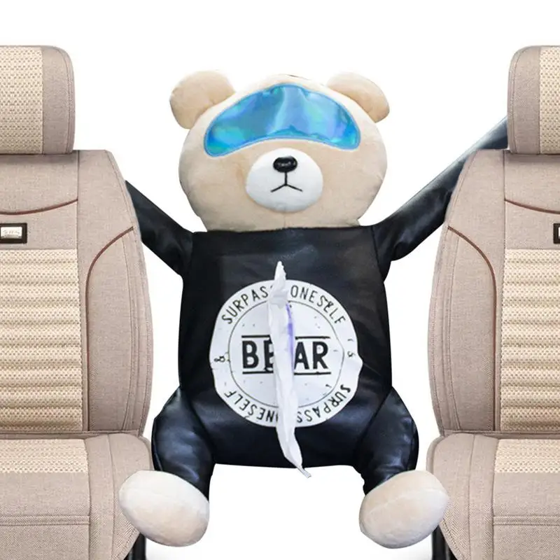 

Car Cartoon Tissue Box Cute Creative Napkin Cover Box For Car Armrest Paper Towel Storage Box For Car Home Bathroom Bedroom