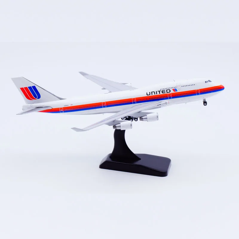 Коллекционный самолет из сплава XX40088 подарок фотосессия 1:400 United Airlines модель