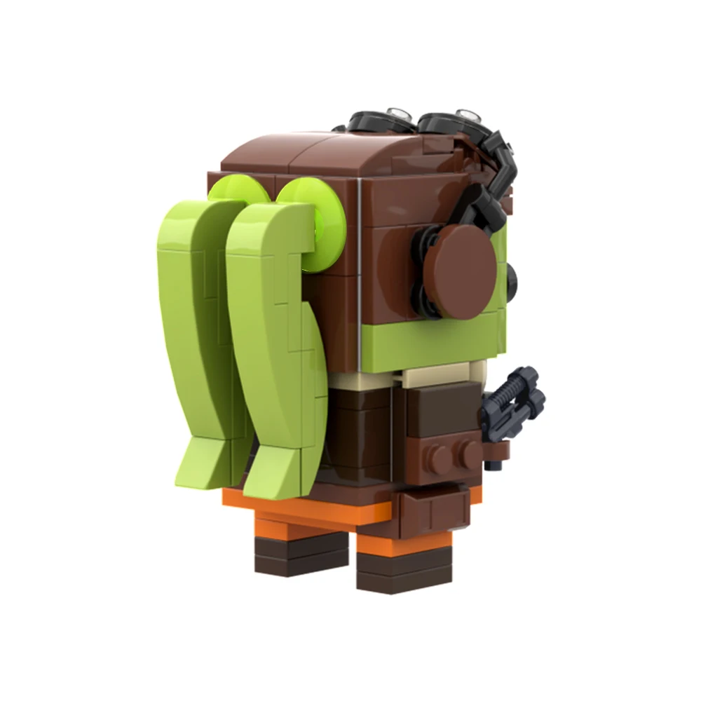 MOC General Hera Syndulla Brickheadz набор строительных блоков аниме мини-фигурка игрушечные