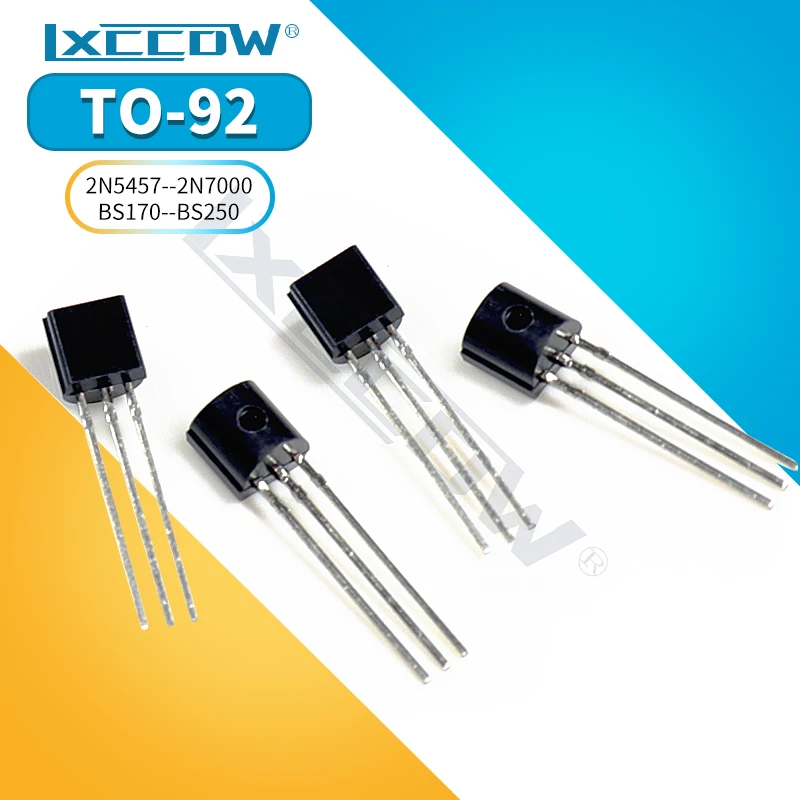5 шт. BS170 BS250 2N5457 2N5460 2N5485 2N7000 TO92 транзистор TO-92 170 250 |