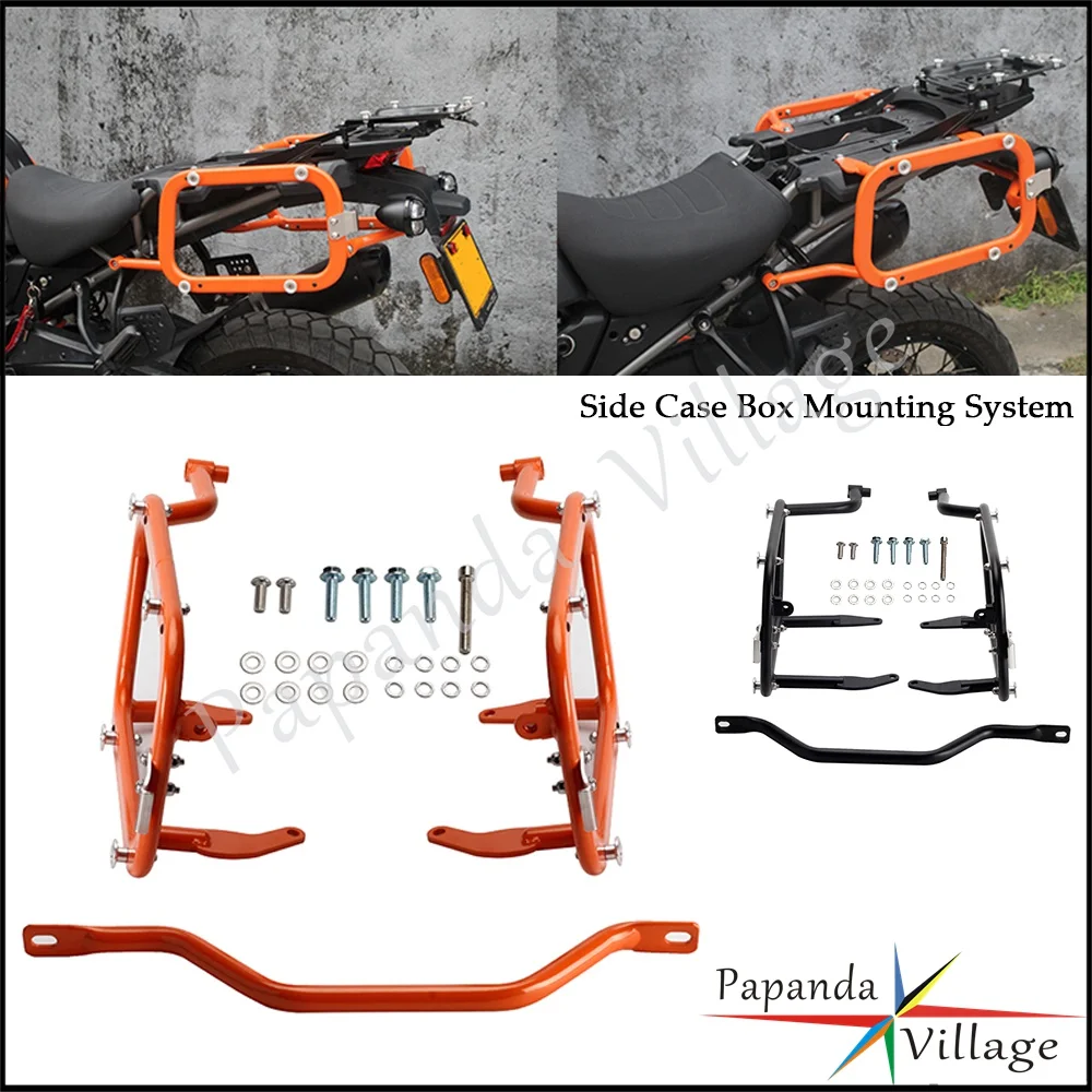 

Для Pan America 1250 S 2020-2021 комплект противоударных креплений для мотоцикла, задняя багажная стойка, боковой кронштейн системы крепления чехла