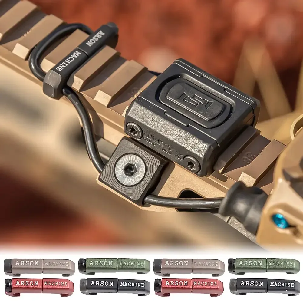 3 шт./компл. тактическая машина Arson система управления кабелем MLOK WireGuide для M300 M600 PEQ
