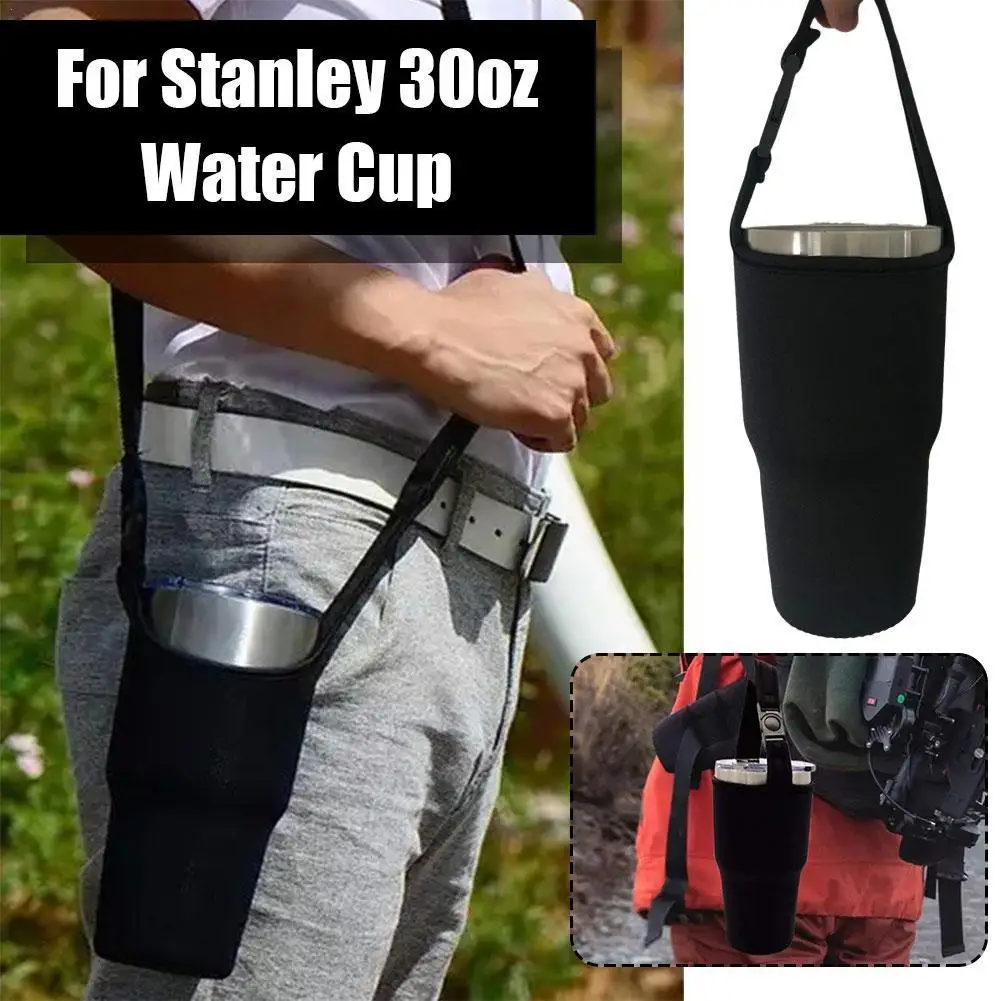 

1pcs Water Cup Bag Water Cup Holder For Stanley 30oz Water Cup With Handle Water Cup Outdoor Camping Accessories Y2V3
