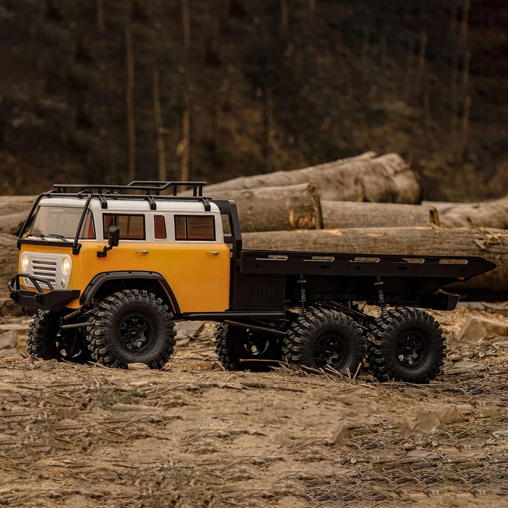 1/10 CROSSRC 6X6 RC Crawler JT6 6WD Планшетный автомобиль с дистанционным управлением Модель RTR