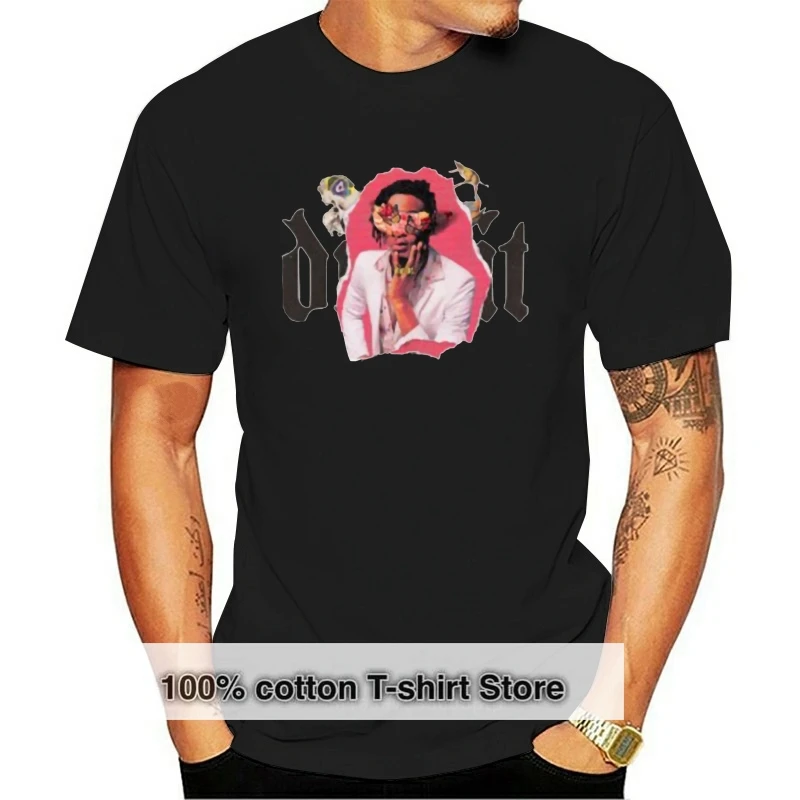 

641 PLAYBOI CARTI Die Lit альбом Rap Hip Hop мужская белая футболка