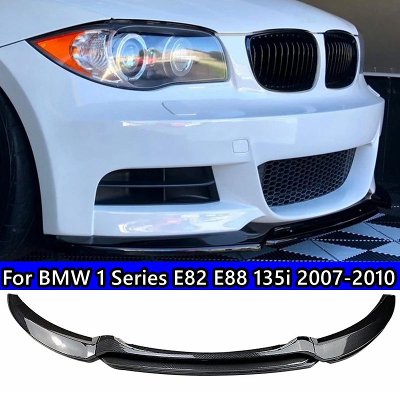 

Сплиттер для переднего бампера BMW 1 серии E82 E88 135i 2007-2010, защитная пластина для подбородка, литье, Аксессуары для автомобилей